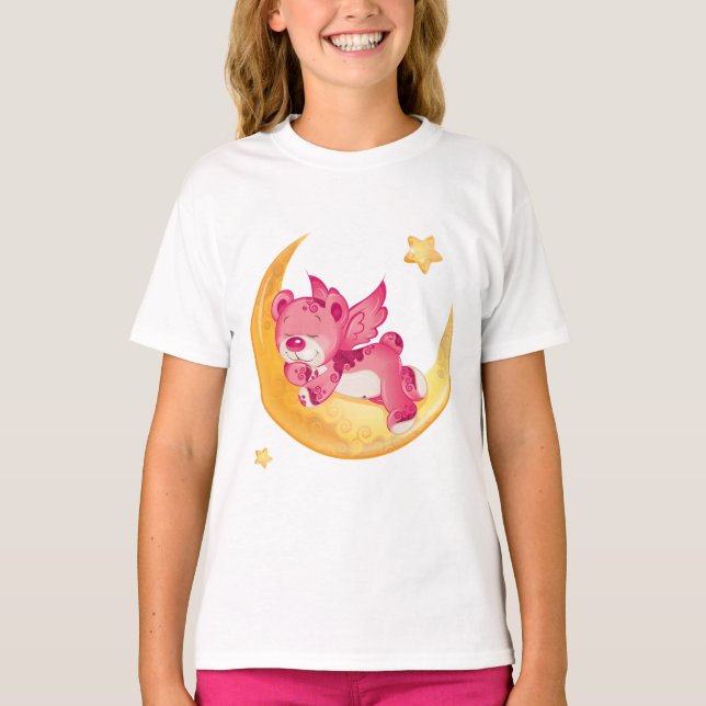 Camiseta Dulces sueños con un oso Teddy (Anverso)