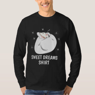 Camiseta Dulces Sueños Dormir Sueño Pj Parte Superior Del P