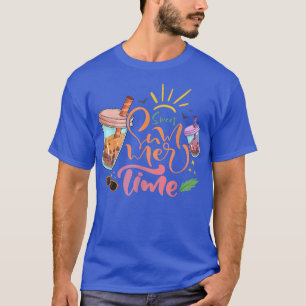 Camiseta Dulces vacaciones de verano de los amantes del té 