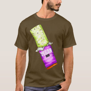 Camiseta Dulces Verdes Vegan Bar Para Vegetarianos Y Vegan