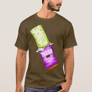 Camiseta Dulces Verdes Vegan Bar Para Vegetarianos Y Vegan