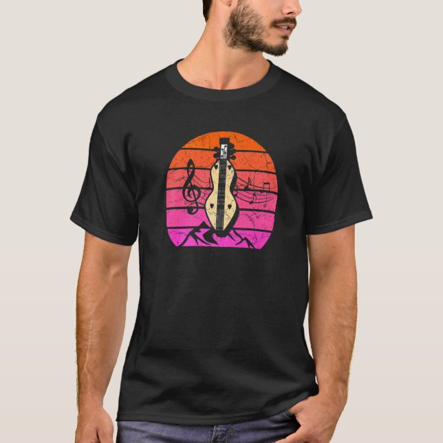 Camiseta Dulcimer  Guitar Dulcimer Antiguo (Anverso)