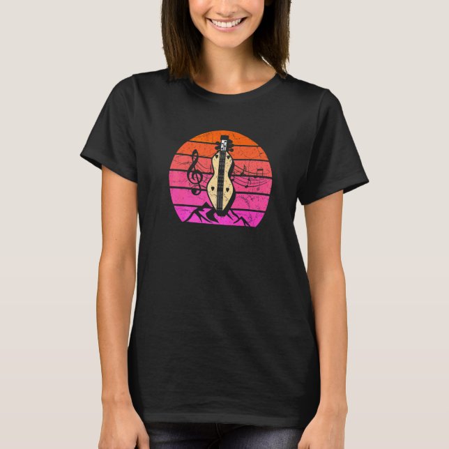 Camiseta Dulcimer  Guitar Dulcimer Antiguo (Anverso)