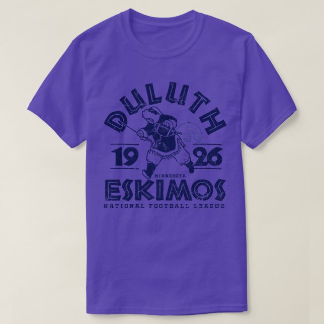 Camiseta Duluth Eskimos (Diseño del anverso)