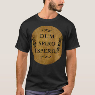 Camiseta dum spiro spero