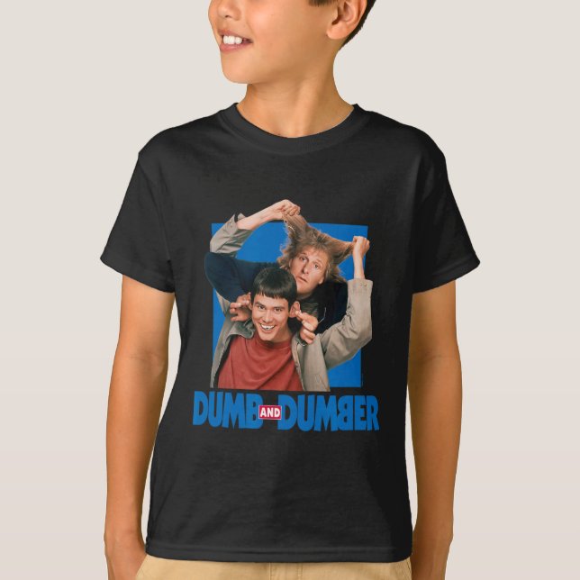 Camiseta Dumb Y Dumber - Navidades De Lloyd Y Harry Dunne (Anverso)