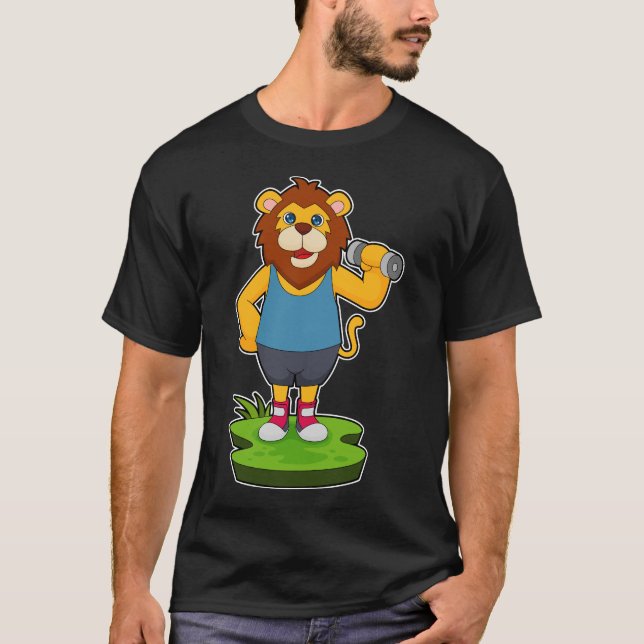 Camiseta Dumbbell, fabricante de bodybuilder (Anverso)