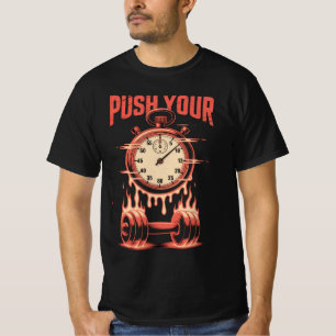 Camiseta Dumble Push Your Time – Gym Tees