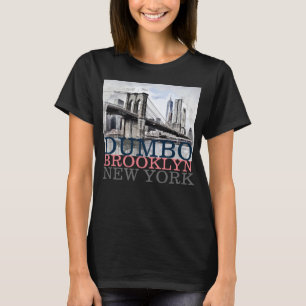 Camiseta Dumbo Brooklyn NYC Nueva York, mujer