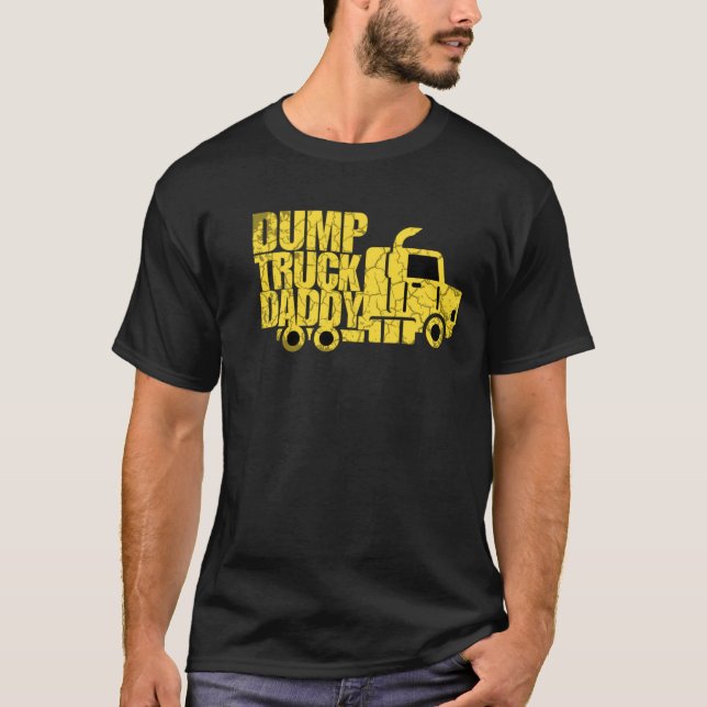 Camiseta Dump Truck Daddy (Anverso)