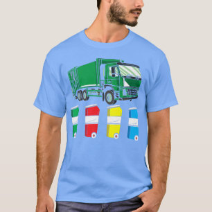 Camiseta Dump Truck Driver Waste Management Recycling Garba