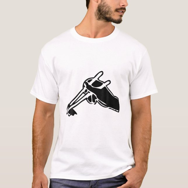 Camiseta Dumping asiático de chopstick (Anverso)