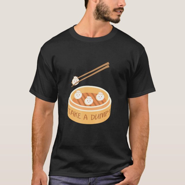 Camiseta Dumplings Sopas de Dumpling Dumpling Steamer Dumpl (Anverso)