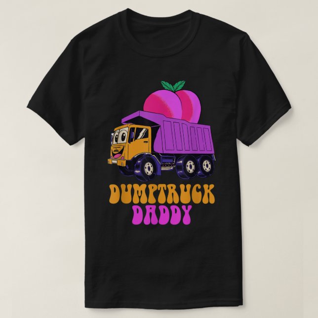 Camiseta Dumptruck Daddy Funny (Diseño del anverso)