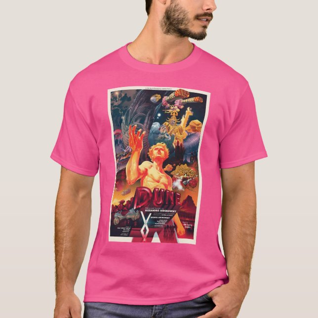 Camiseta Duna Alejandro Jodorowsky - Película vintage (Anverso)