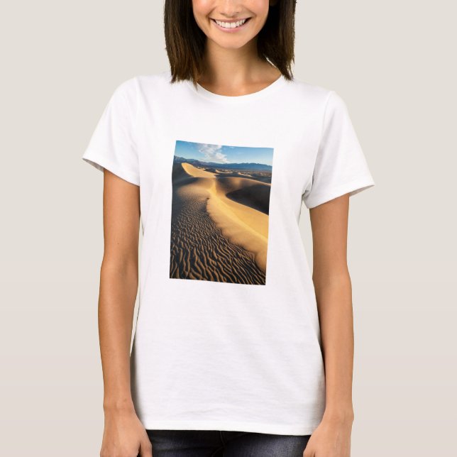 Camiseta Dunas de arena en el Valle de la Muerte, CA (Anverso)