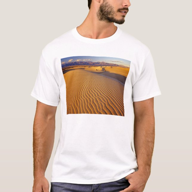 Camiseta Dunas de arena Mesquite Flat en Death Valley (Anverso)