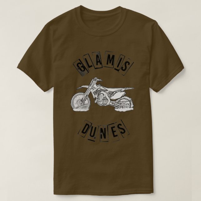 Camiseta Dunas de glamis  (Diseño del anverso)
