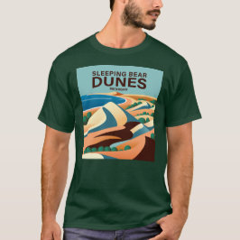 Camiseta Dunas de oso durmiente Michigan