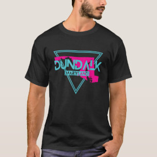 Camiseta Dundalk Maryland Vintage MD Retro Triángulo T Shir