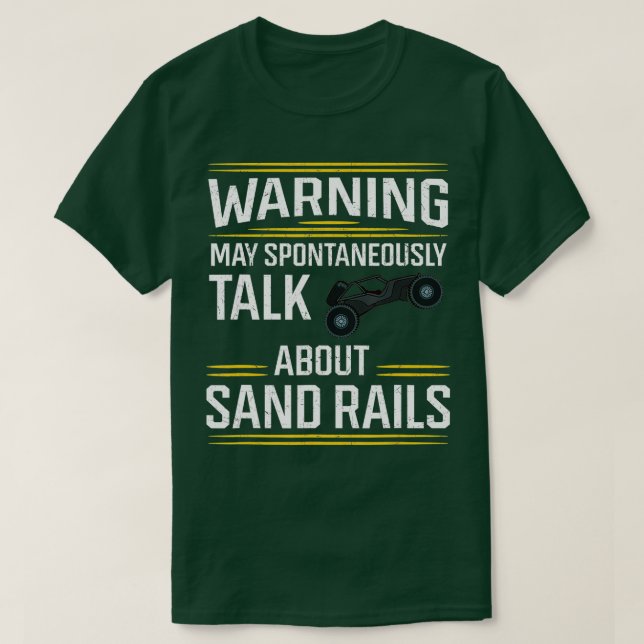 Camiseta Dune Buggy Sand Rail Car Carreras Desert Beach Rc  (Diseño del anverso)