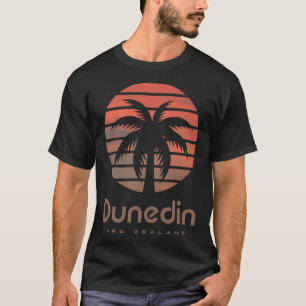 Camiseta Dunedin New Zealand Travel Holiday Souvenir Beach