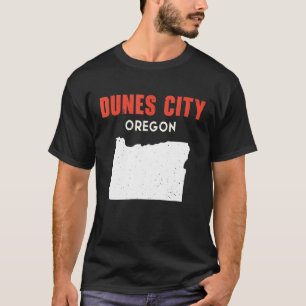 Camiseta Dunes City Oregon Estados Unidos EE.UU. Viajes Ore