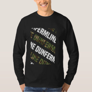 Camiseta Dunfermline Camo Pattern Camuflaje verde