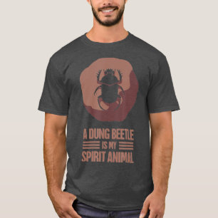Camiseta Dung Beetle Insect Entomólogo Regalo - Escarabajo