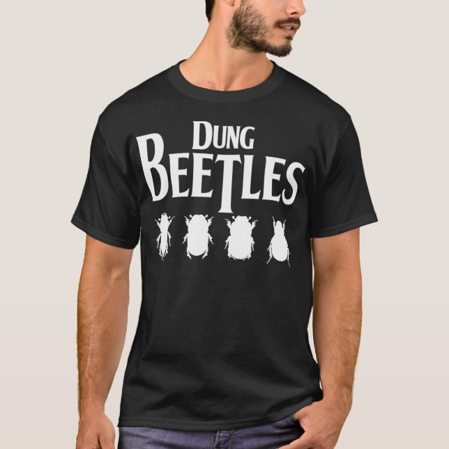 Camiseta Dung Beetles Insect Bug Beetle Ecology Specimen En (Anverso)