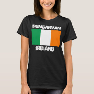 Camiseta Dungarvan, Irlanda con bandera irlandesa