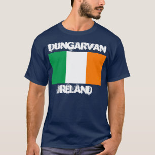 Camiseta Dungarvan, Irlanda con bandera irlandesa