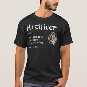 Camiseta Dungeo de definición de clase de artificio y dragó