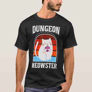 Camiseta Dungeon Hidden Meowster Rpg Dice Valle Legendario