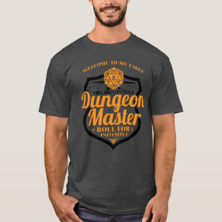 Camiseta Dungeon Master Gamer RPG regalo divertido