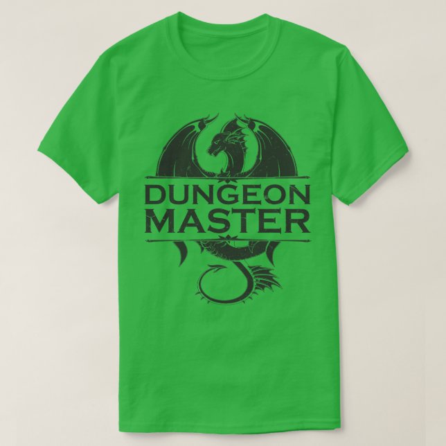 Camiseta Dungeon Master RPG 1 (Diseño del anverso)