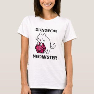 Camiseta Dungeon Meowster Cat Funny