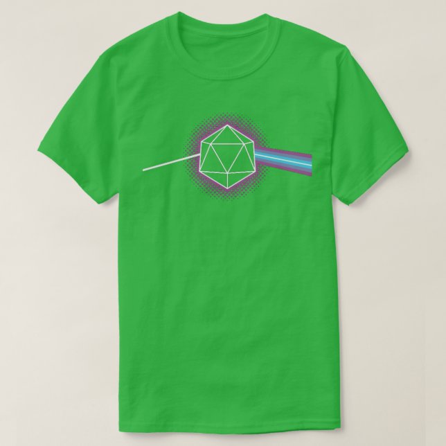 Camiseta Dungeons and Dragons D20 2 (Diseño del anverso)
