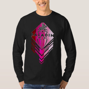 Camiseta Dungeons D20 Dragons Paladín