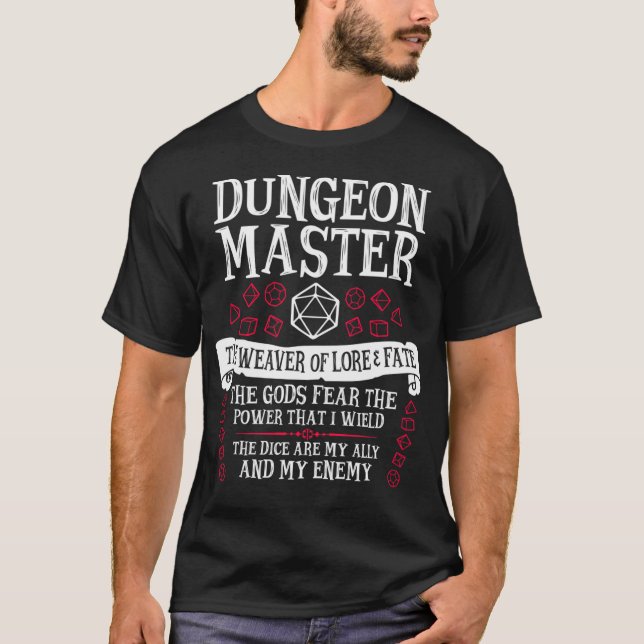 Camiseta Dungeons Dragons (Anverso)