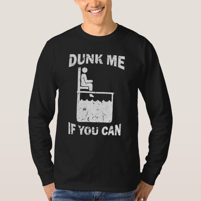 Camiseta Dunk Me If You Can  Dunk Tank (Anverso)