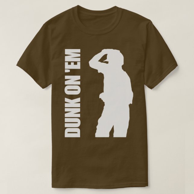 Camiseta Dunk On Em TShirt 5 (Diseño del anverso)