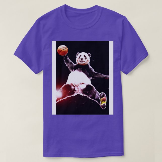 Camiseta Dunk Panda de baloncesto (Diseño del anverso)