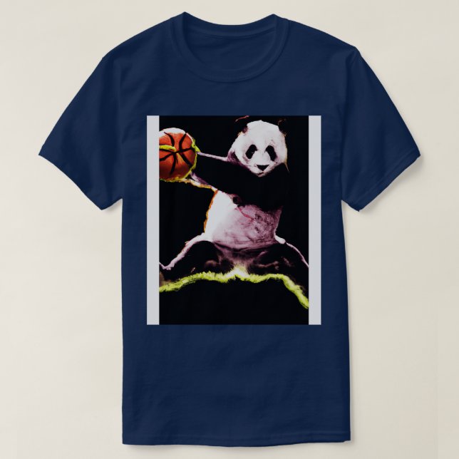 Camiseta Dunk Panda de baloncesto 4 (Diseño del anverso)