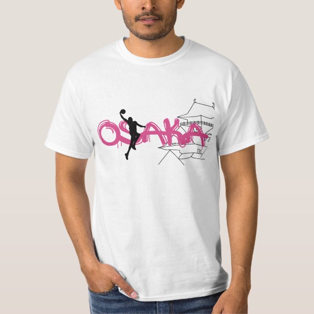Camiseta Dunk the city - Osaka White (Anverso)