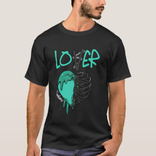 Camiseta Dunkare Loser Lover Drin Black Green Glow 3S M
