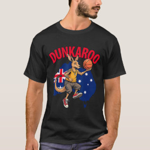 Camiseta Dunkaroo divertido jugador de Kangaroo Sketll aust
