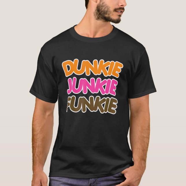 Camiseta Dunkie Junkie Coffee (Anverso)
