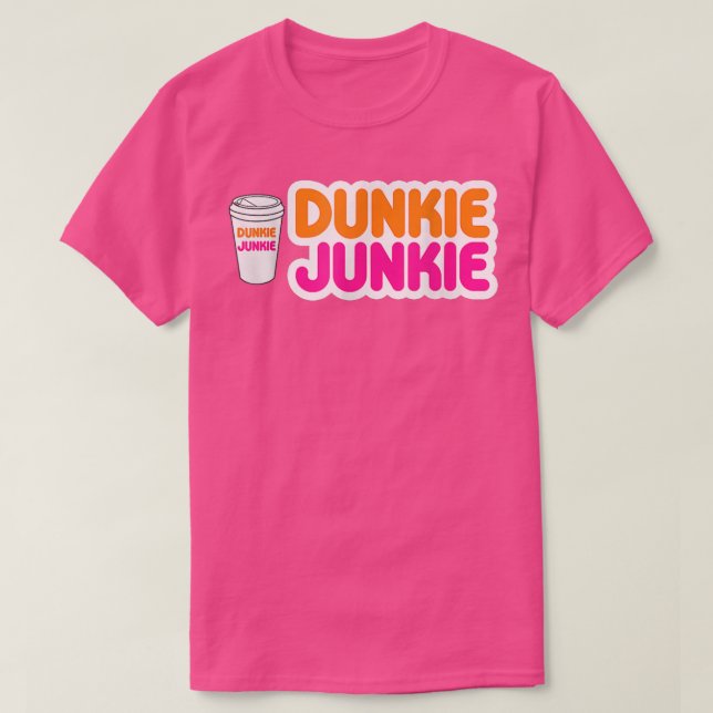 Camiseta Dunkie Junkie Coffee Love Funny Coffee Saying 2022 (Diseño del anverso)