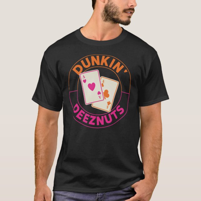 Camiseta Dunkin Deez-Nuts Pocket Aces Classic T-Shirt (Anverso)